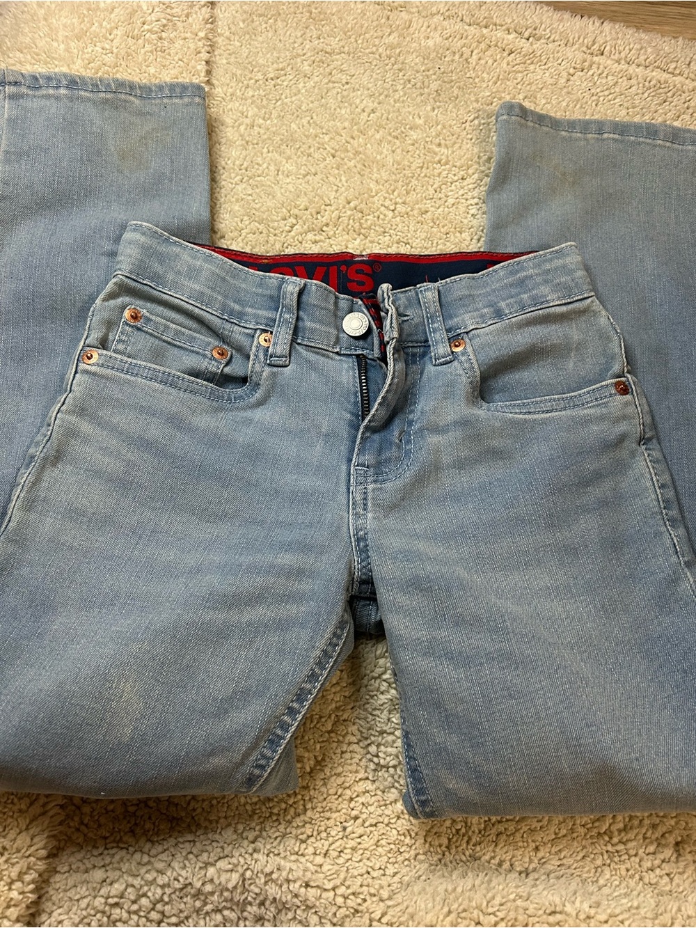 Levi's Light Blue Kids Jeans - Classic Five-Pocket